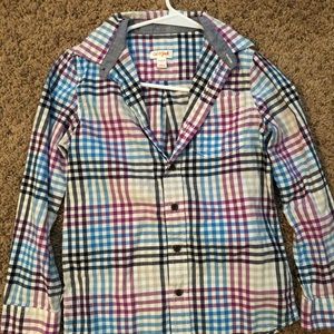Boys Cat & Jack Button Down Shirt size 8/10